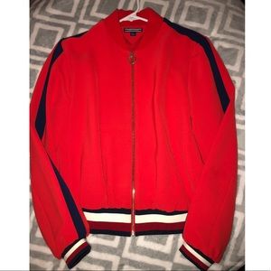 Tommy Hilfiger Red Bomber Jacket